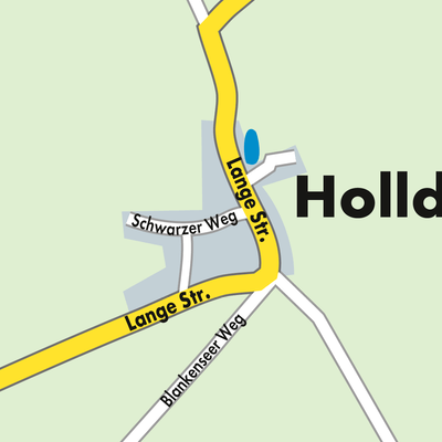 Stadtplan Holldorf