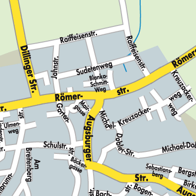 Stadtplan Holzheim