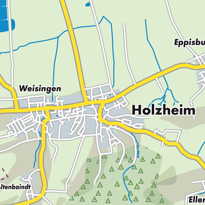 Übersichtsplan Holzheim