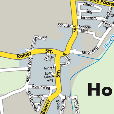 Stadtplan Holzheim