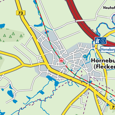 Übersichtsplan Horneburg