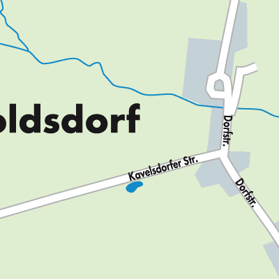 Stadtplan Hugoldsdorf