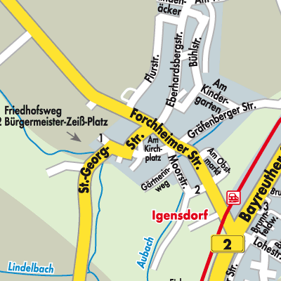 Stadtplan Igensdorf