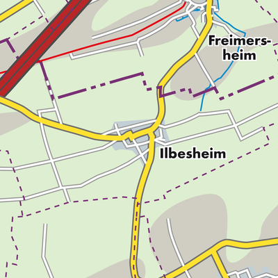 Übersichtsplan Ilbesheim