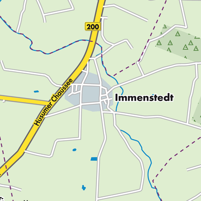 Übersichtsplan Immenstedt