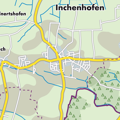 Übersichtsplan Inchenhofen