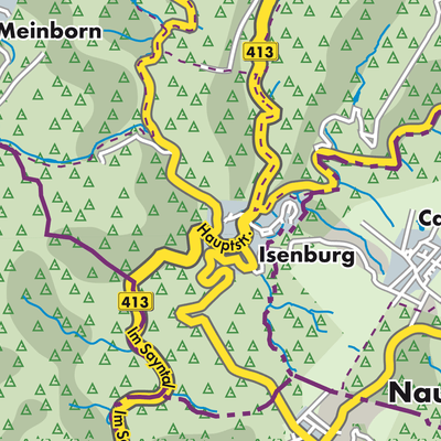 Übersichtsplan Isenburg