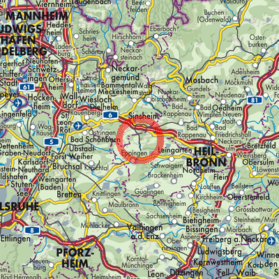 Landkarte Ittlingen
