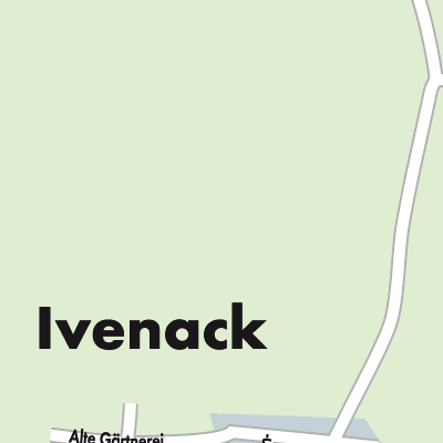 Stadtplan Ivenack