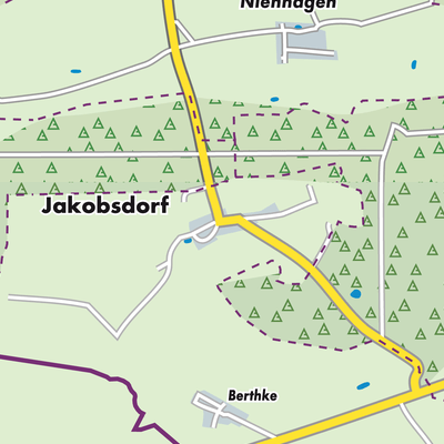 Übersichtsplan Jakobsdorf