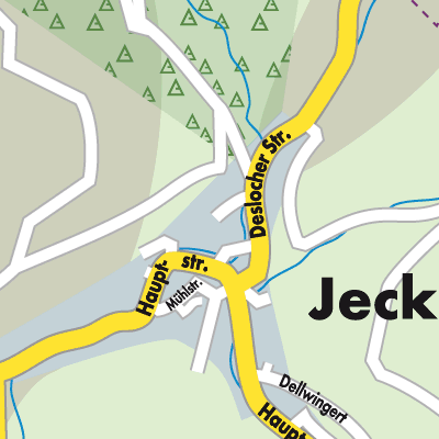Stadtplan Jeckenbach