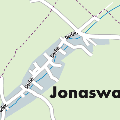 Stadtplan Jonaswalde