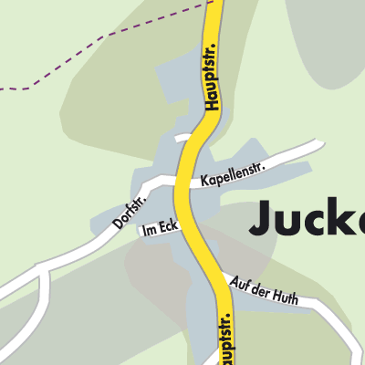 Stadtplan Jucken