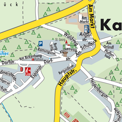 Stadtplan Kammerstein
