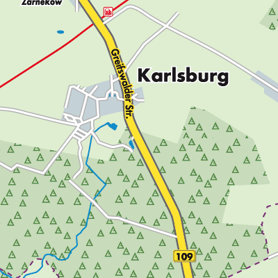 Übersichtsplan Karlsburg