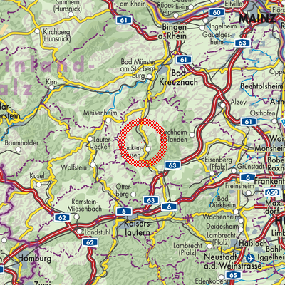 Landkarte Katzenbach