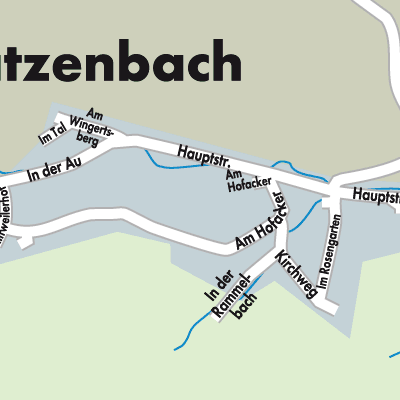 Stadtplan Katzenbach