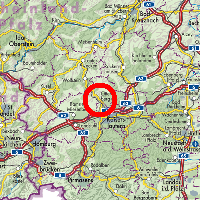 Landkarte Katzweiler