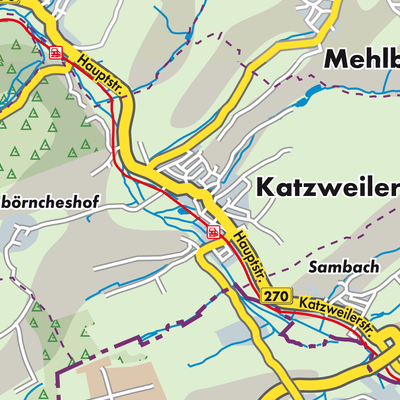 Übersichtsplan Katzweiler