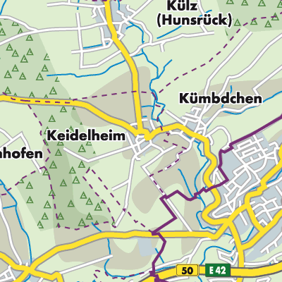 Übersichtsplan Keidelheim