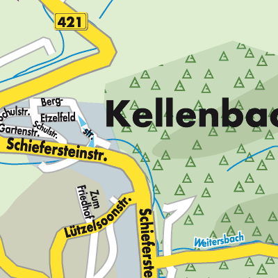 Stadtplan Kellenbach