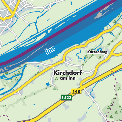 Übersichtsplan Kirchdorf am Inn