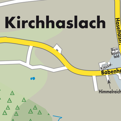 Stadtplan Kirchhaslach