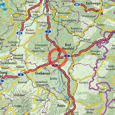 Landkarte Kirchheim