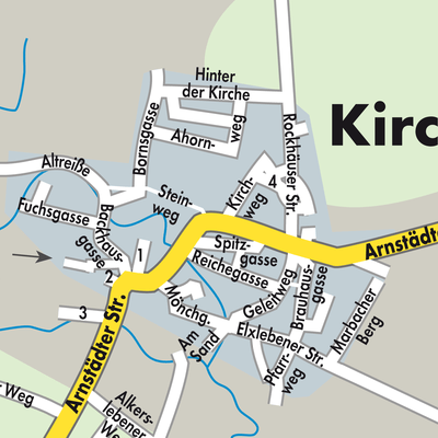 Stadtplan Kirchheim