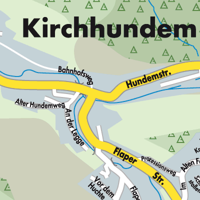 Stadtplan Kirchhundem
