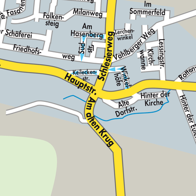 Stadtplan Kissenbrück