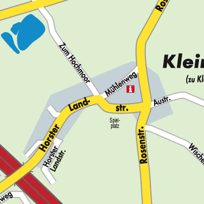 Stadtplan Klein Offenseth-Sparrieshoop