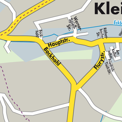 Stadtplan Kleinkarlbach