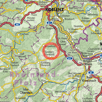Landkarte Klosterkumbd