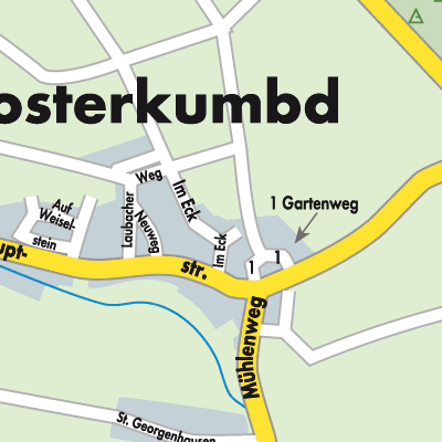 Stadtplan Klosterkumbd