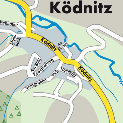 Stadtplan Ködnitz