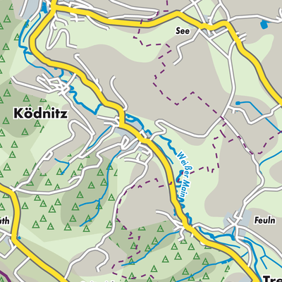 Übersichtsplan Ködnitz