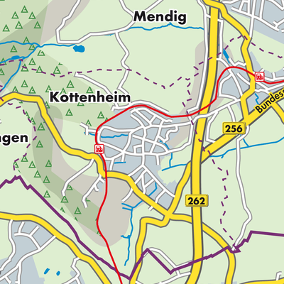 Übersichtsplan Kottenheim