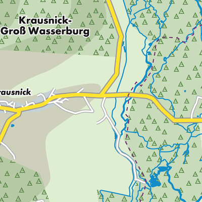 Übersichtsplan Krausnick-Groß Wasserburg