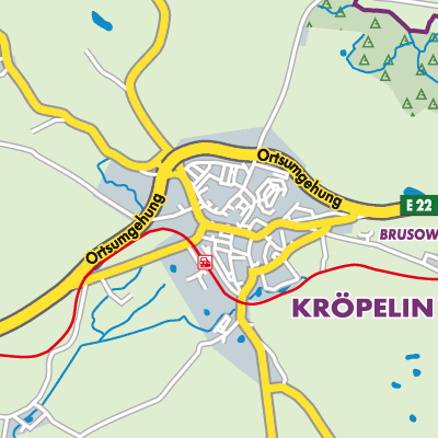 Übersichtsplan Kröpelin