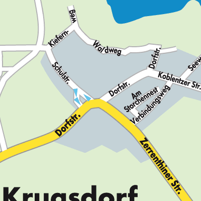 Stadtplan Krugsdorf