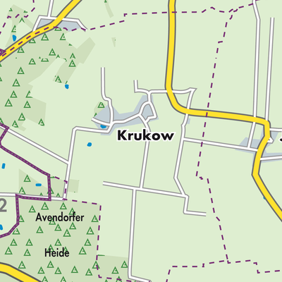 Übersichtsplan Krukow