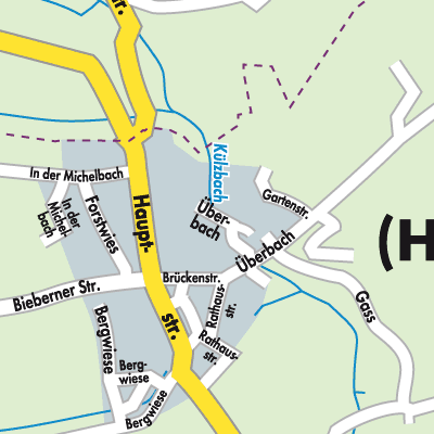 Stadtplan Külz (Hunsrück)