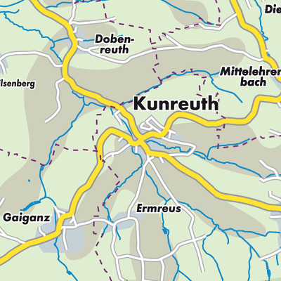 Übersichtsplan Kunreuth