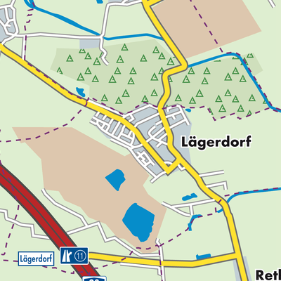 Übersichtsplan Lägerdorf