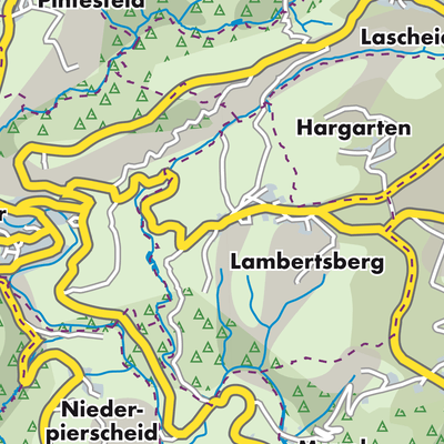Übersichtsplan Lambertsberg