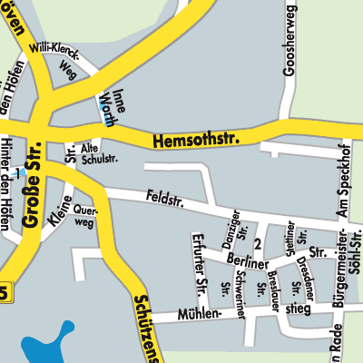 Stadtplan Lamstedt