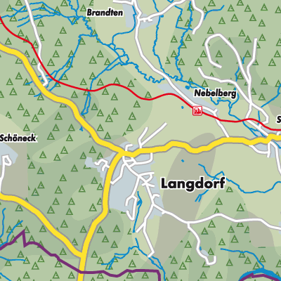 Übersichtsplan Langdorf