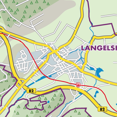 Übersichtsplan Langelsheim