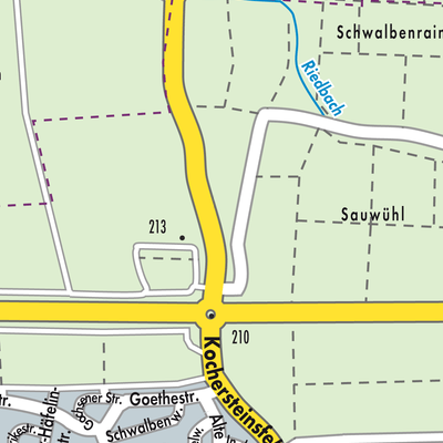 Stadtplan Langenbrettach